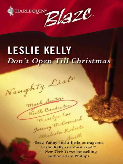 Don't open till Christmas [electronic resource] / Leslie Kelly.