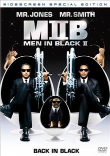 Men in black II [videorecording] / Columbia Pictures presents an Amblin Entertainment production in association with MacDonald Parkes Productions ; a Barry Sonnenfeld film ; executive producer, Steven Spielberg ; produced by Walter F. Parkes and Laurie MacDonald ; story by Robert Gordon ; screenplay by Robert Gordon and Barry Fanaro ; directed by Barry Sonnenfeld.