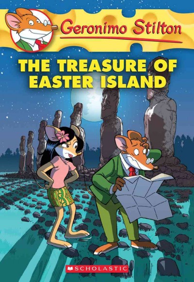 The treasure of Easter Island / text by Geronimo Stilton ; illustrations by Giuseppe Ferrario (design) and Flavio Fausone (color) ; graphics by Paolo Zadra ; translated by Lidia Morson Tramontozzi ; based on an original idea by Elisabetta Dami.