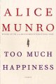 Go to record Too much happiness : stories