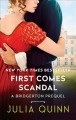 First comes scandal   Cover Image